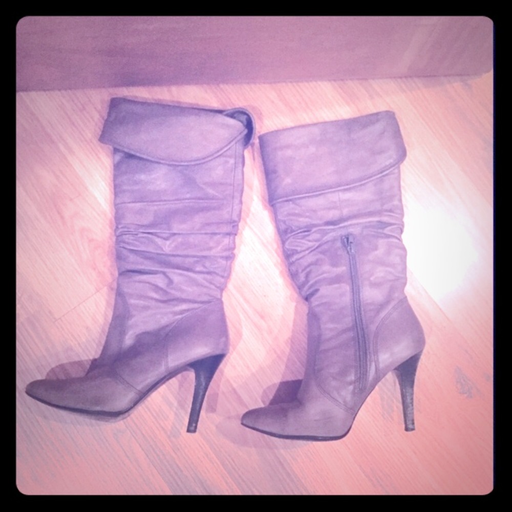 ALDO gray boots!