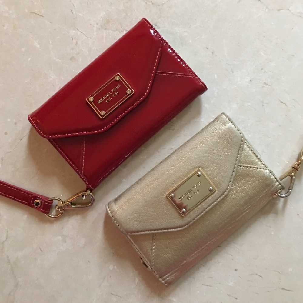 Set of 2 Michael Kors small carry case - Picture 1 of 3
