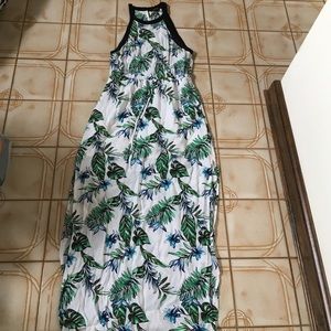 Tropical maxi dress
