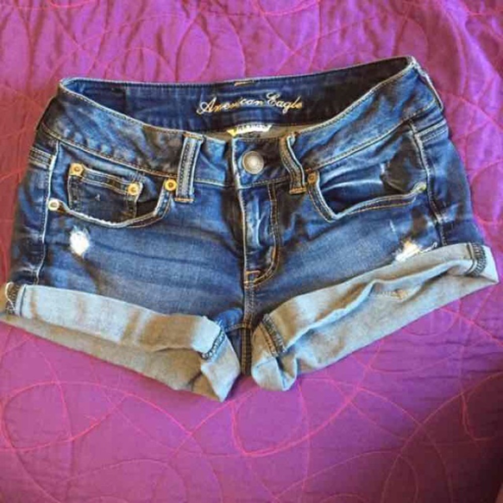 American Eagle jean shorts