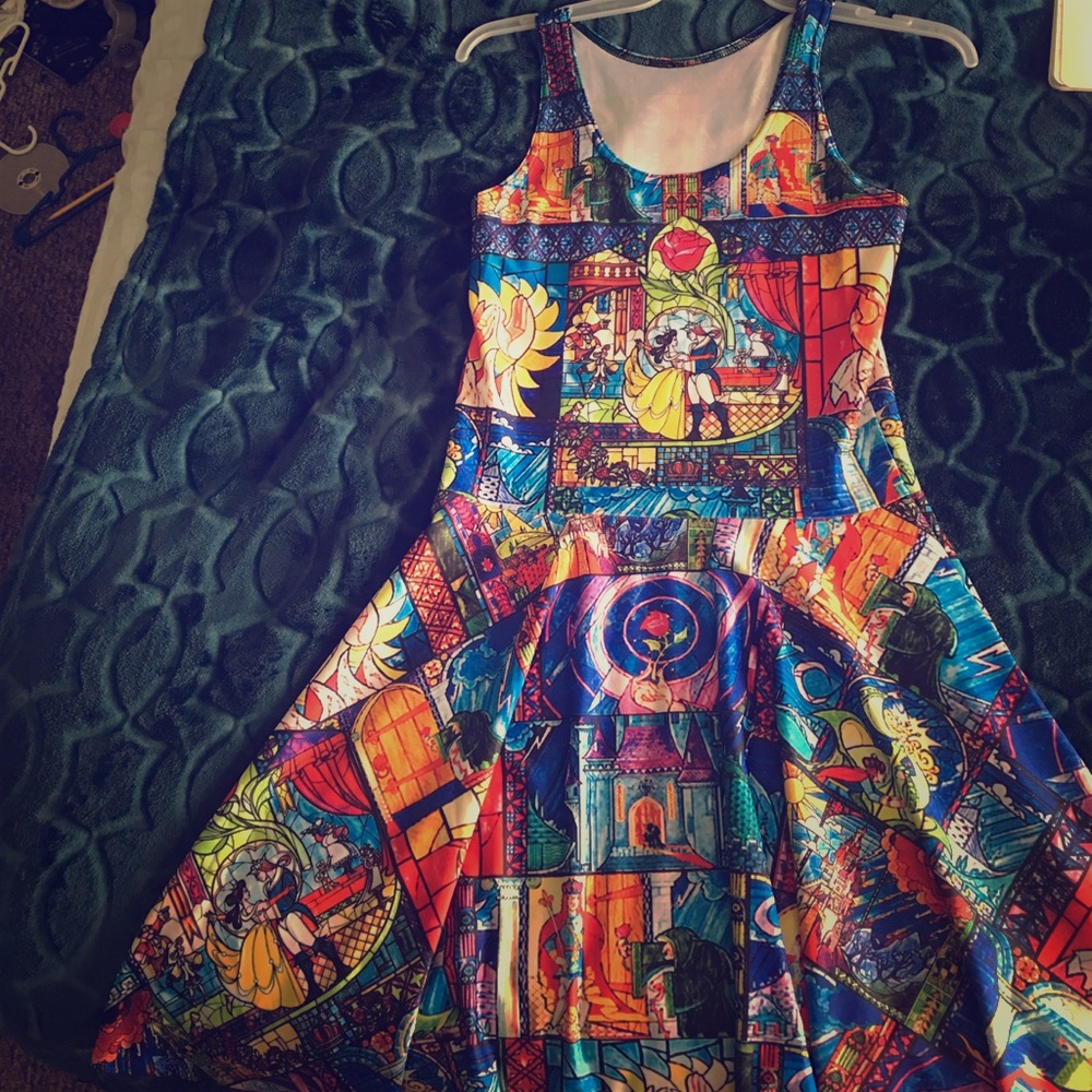 Beauty and the beast dress