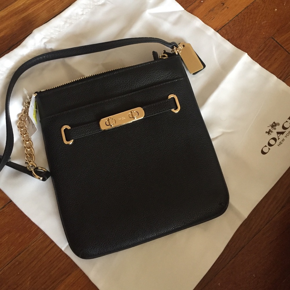 NWT Coach cross-body bag.