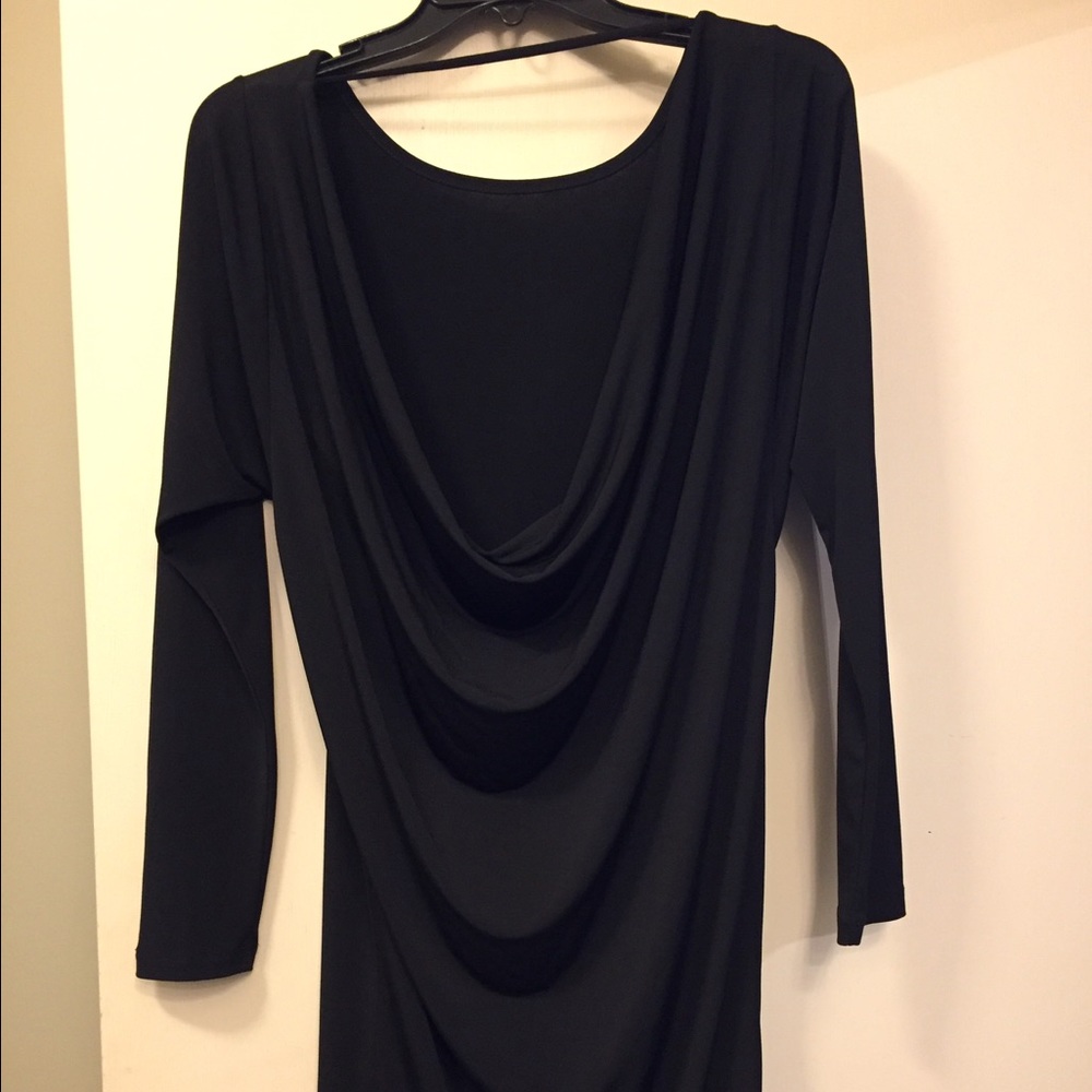 BCBG black cocktail dress