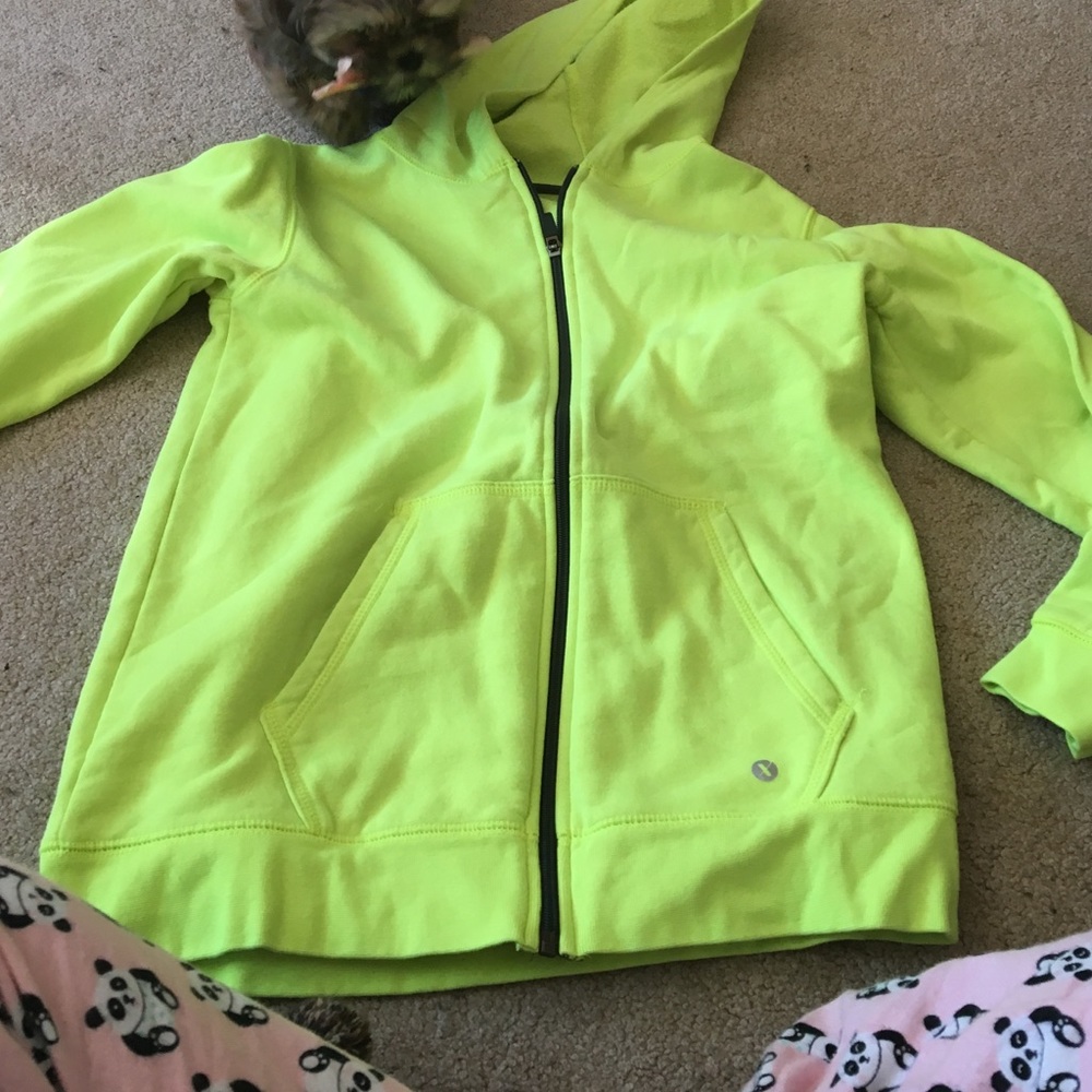 Zip up sweatshirt