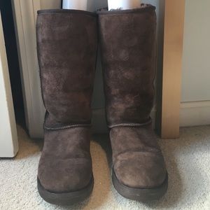 Tall Chocolate Brown Ugg Boots