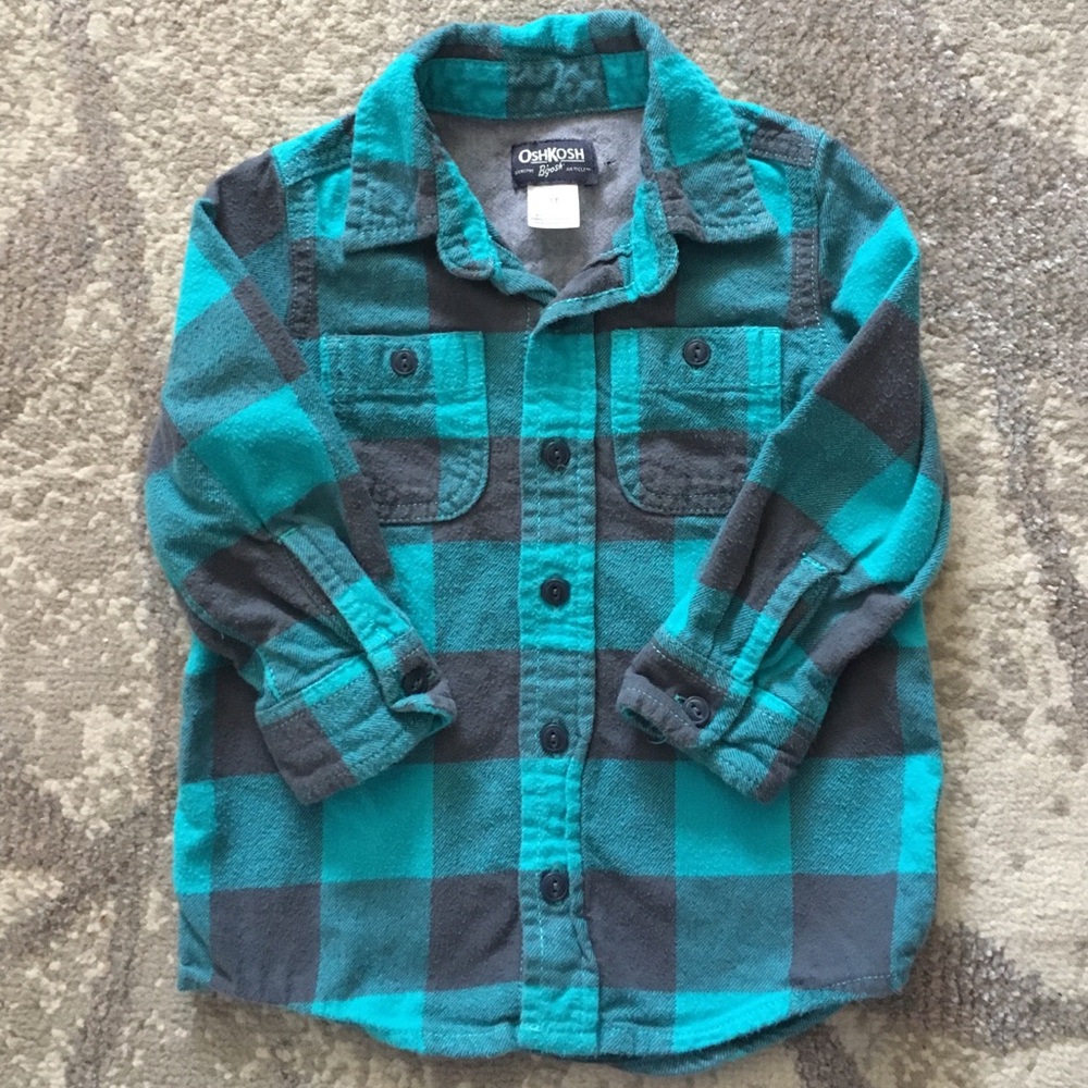 OshKosh flannel shirt