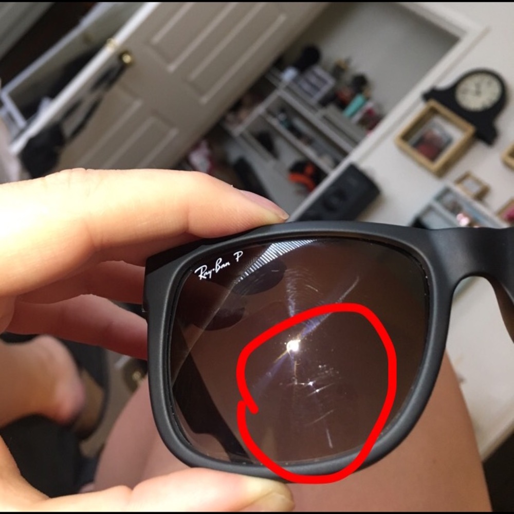 Authentic Justin style Ray Bans