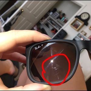 Authentic Justin style Ray Bans