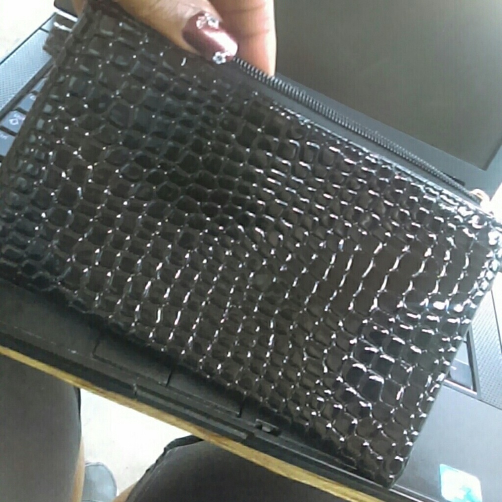 (NWOT) Black Clutch Wallet