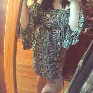 Witchy/peasant boutique store dress
