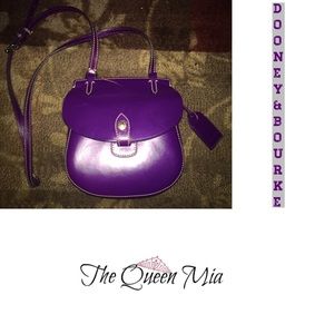 Authentic Dooney & Bourke Crossbody - Purple