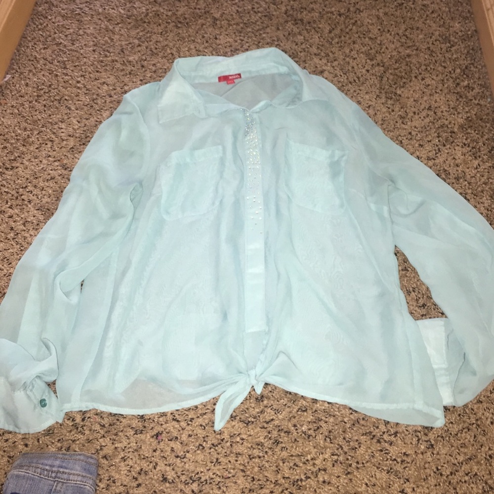 Blue blouse
