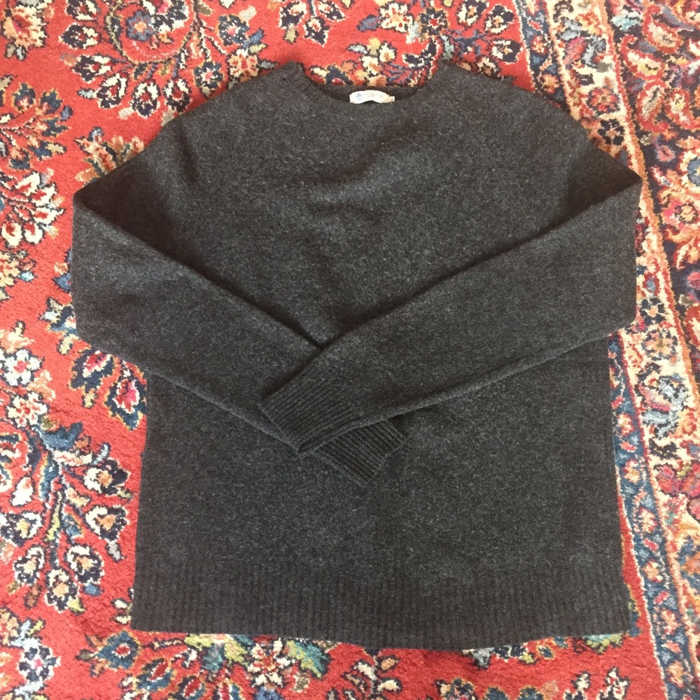 J. Crew 100% lambs wool sweater.
