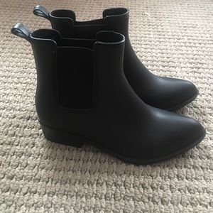 Black booties