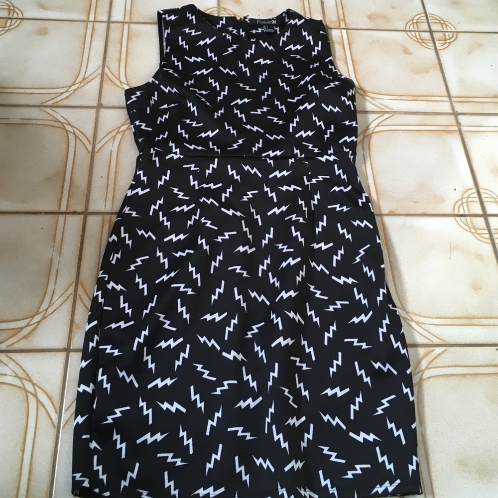 Lightning bolt dress