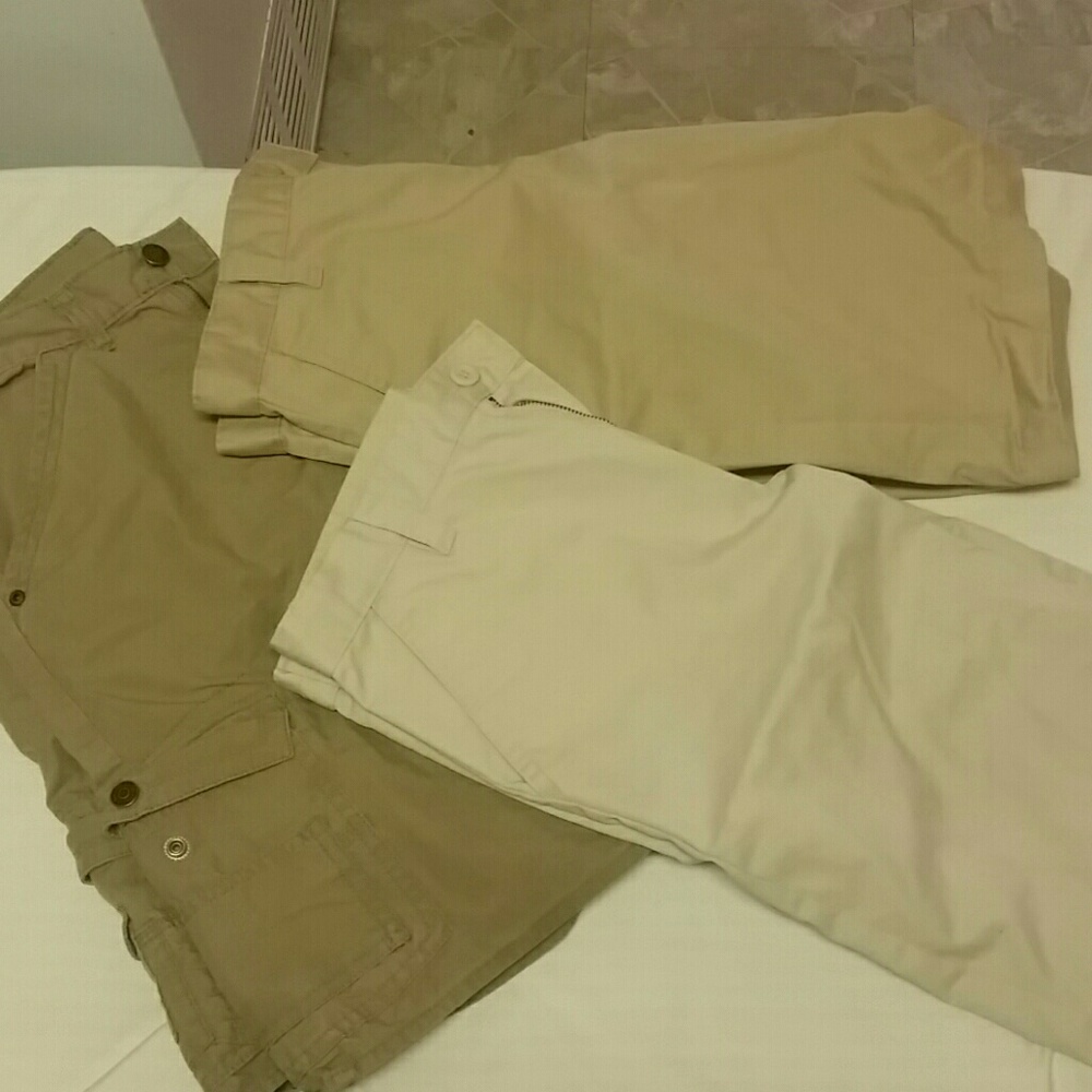 3 pair of boys uniform shorts