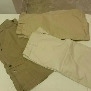 3 pair of boys uniform shorts