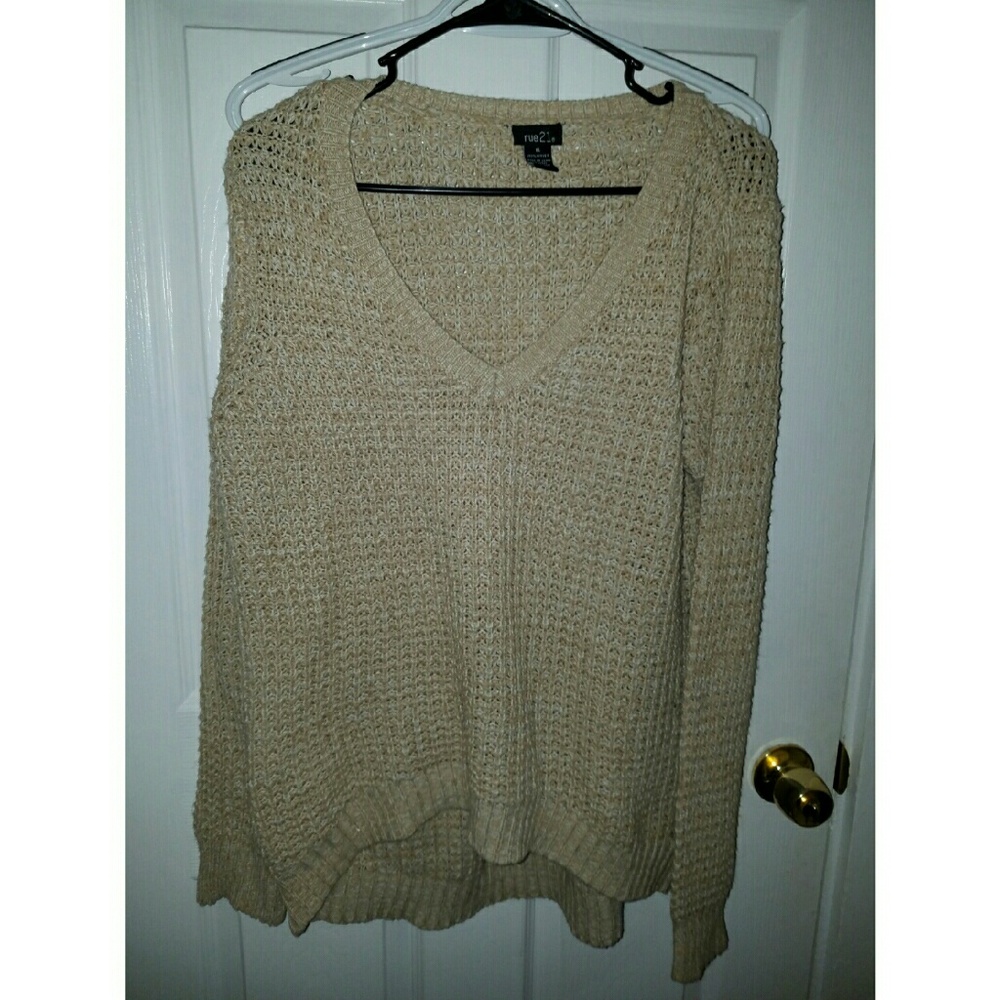 Tan sweater