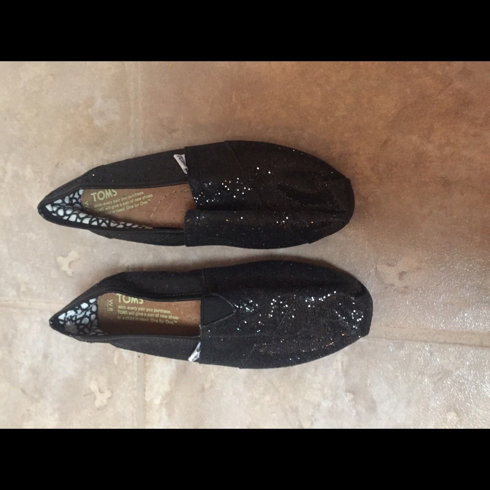 TOMS - Black Sparkle