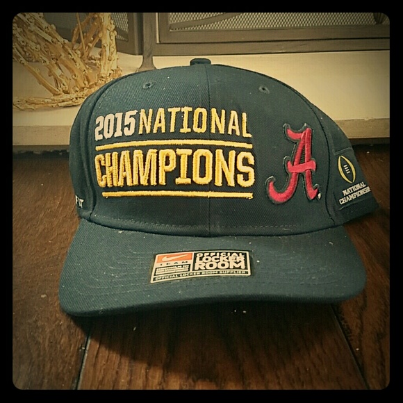 2015 Alabama Football National Champions Hat - Picture 1 of 4