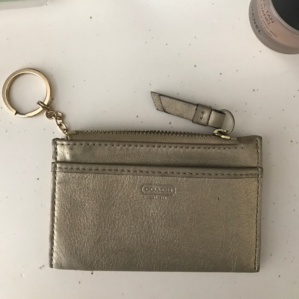 Coach keychain pouch