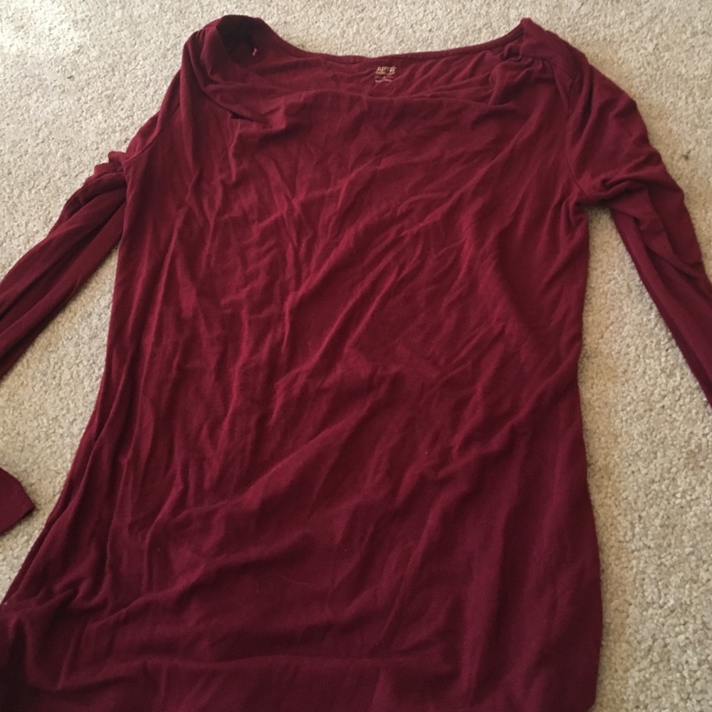 Red long sleeve