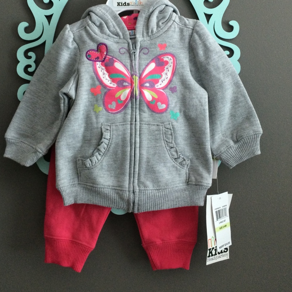Baby set hoodie and sweat pants