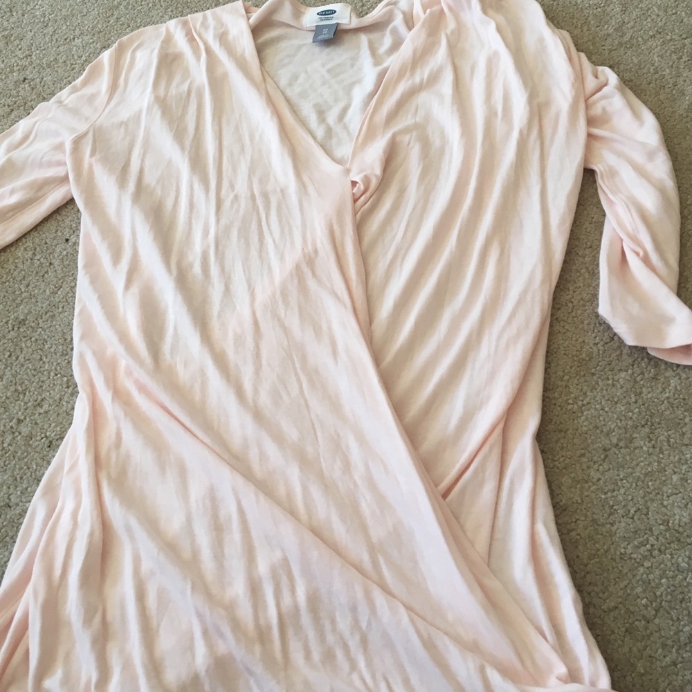 3/4 sleeve wrap top