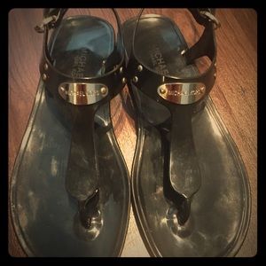 Michael Kors black sandals!!