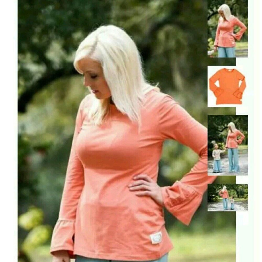 Swanky lady vintage big button top nwt spice 6