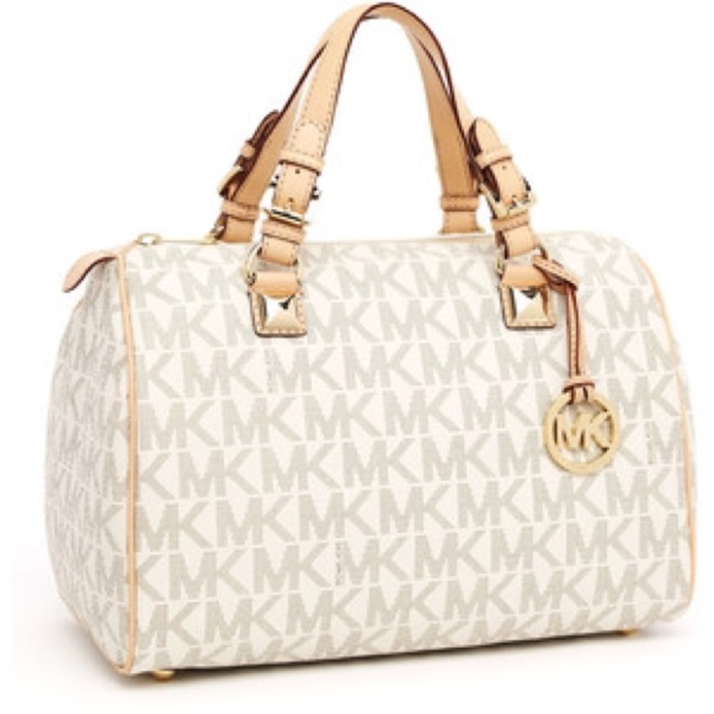 💞SOLD💞 Michael Kors Vanilla Satchel Medium