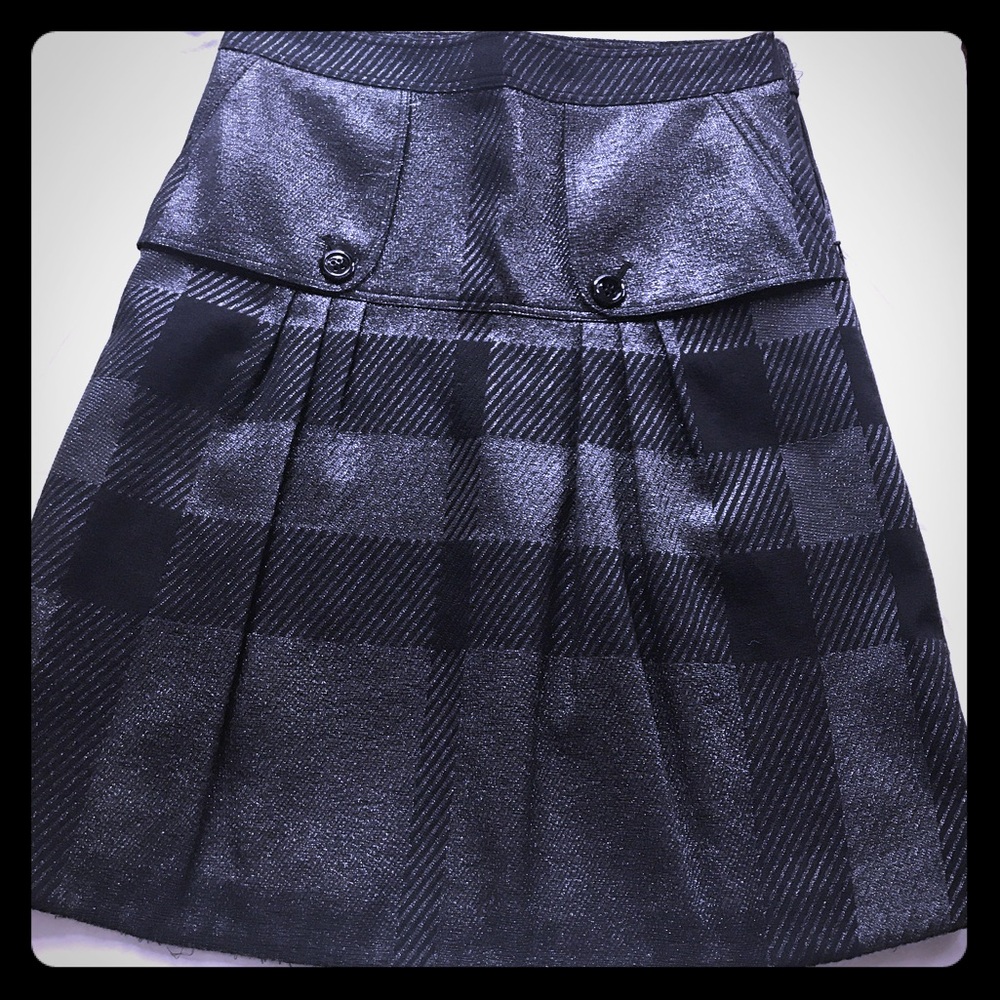Burberry black vintage skirt
