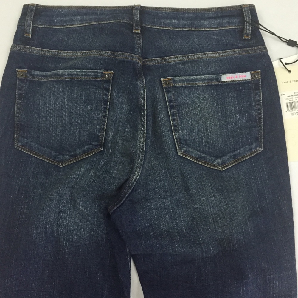 New Sass & Bide anthem MOJO-KIKO Sz 28 blue jeans - Picture 5 of 7