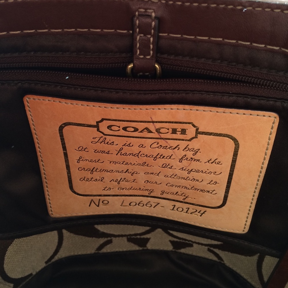 Coach tote - Picture 2 of 2