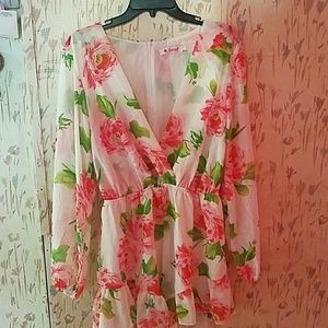 Floral romper