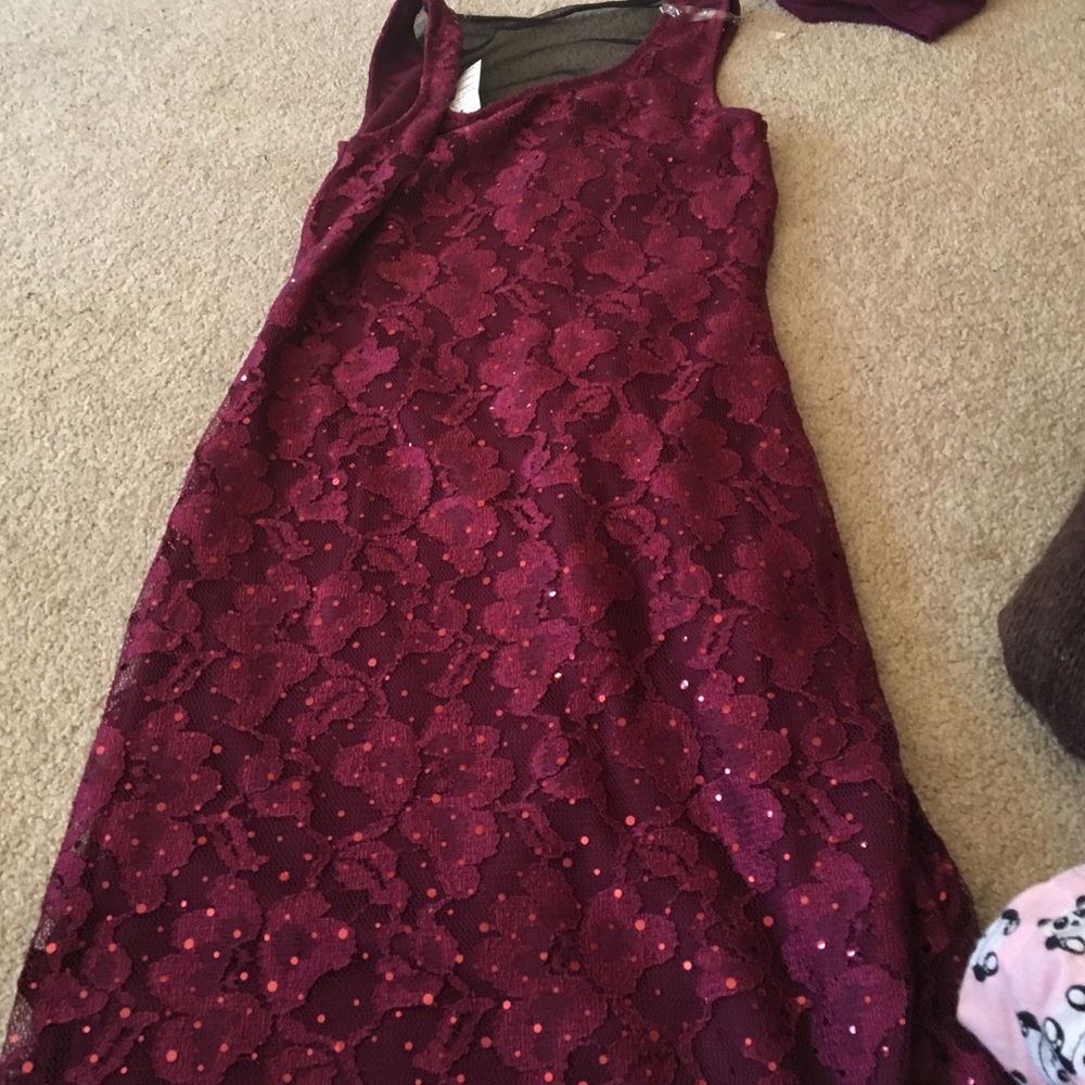 Cranberry semi formal dress