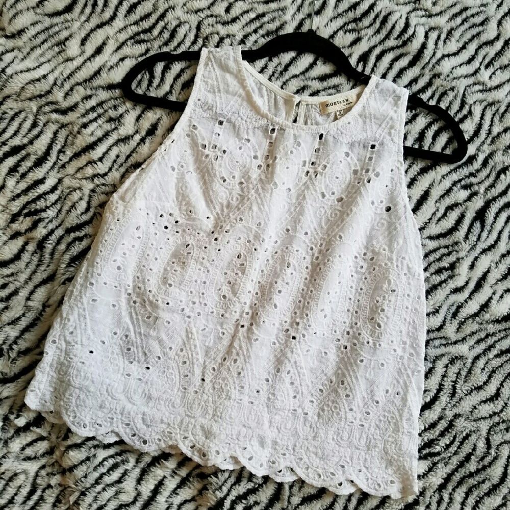 Cotton crochet top