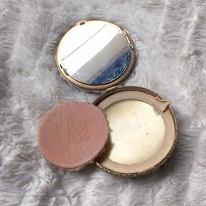 Vintage Rare Antique 1920s 1930s Richard Hudnut Enamel Deco Compact