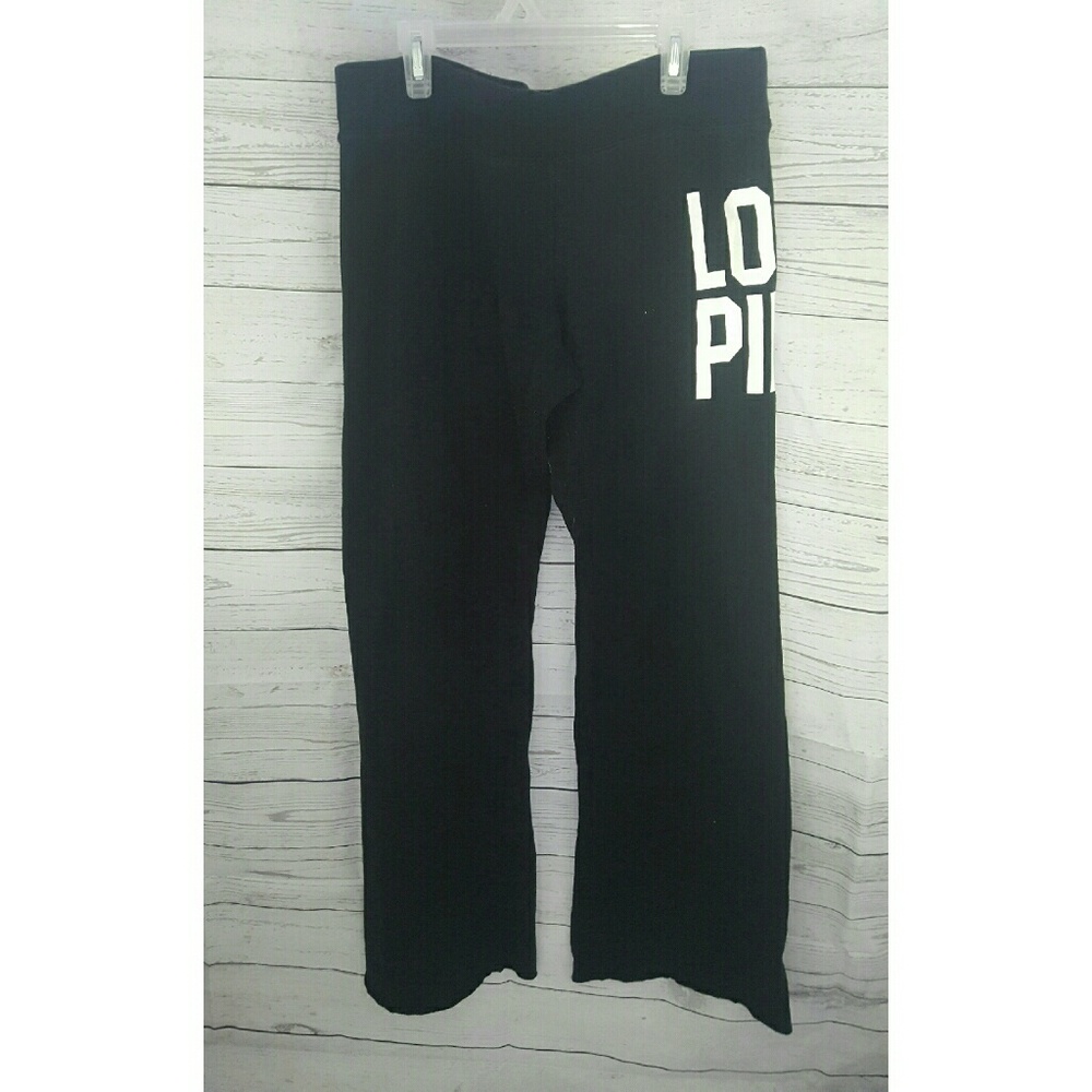 Victoria's Secret Pink Black Sweatpants