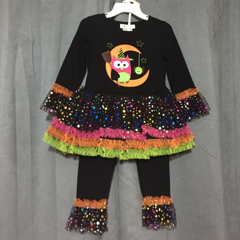 NWOT Kids Bonnie Jean 2t Halloween outfit!