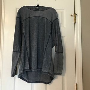 Jean wash color, light weight, hoodie