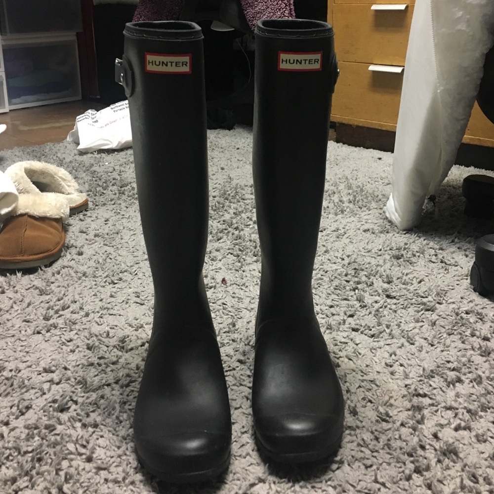 Hunter rain boots