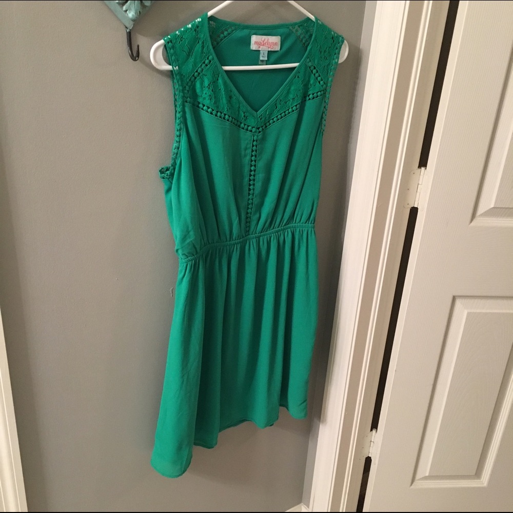 Green dress
