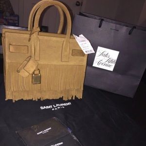 Brand new Saint Laurent Sac De Jour Nano Purse