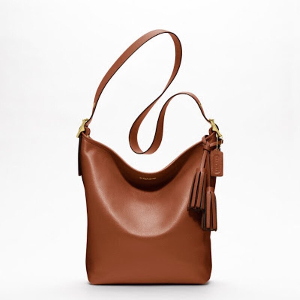 🎀COACH🎀 Legacy Leather Duffle Hobo Handbag