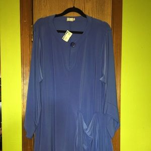 Beautiful blue tunic stylish, comfortable & NEW