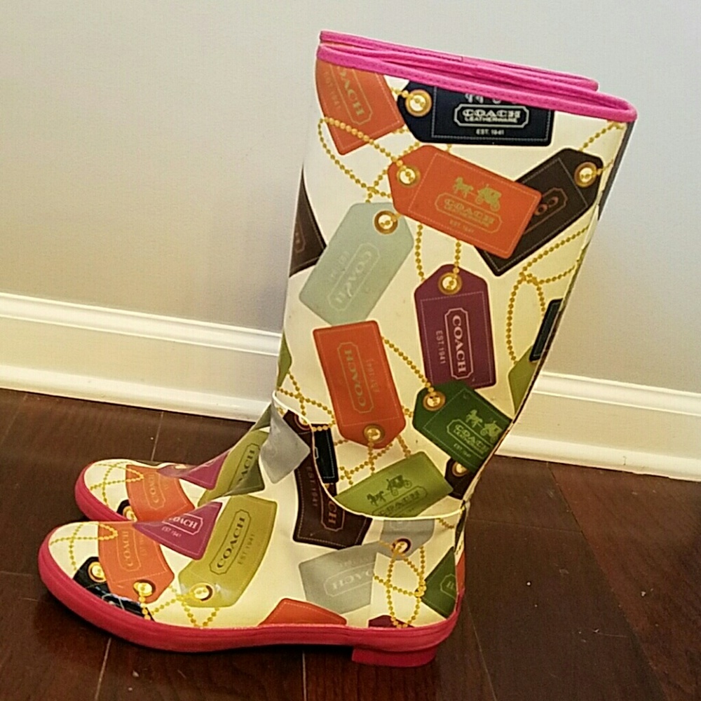 Coach Rainboots
