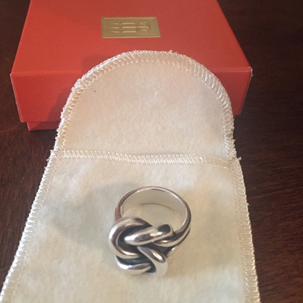 James Avery lovers knot ring