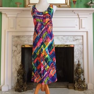 Jams of Hawaii Colorful Sleeveless Dress