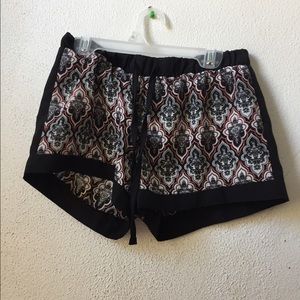 Cute pattern shorts
